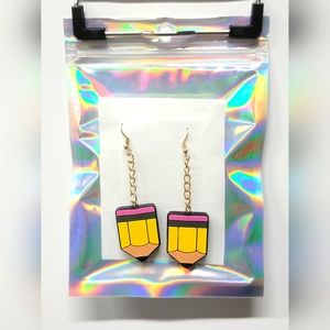 Pencil earrings